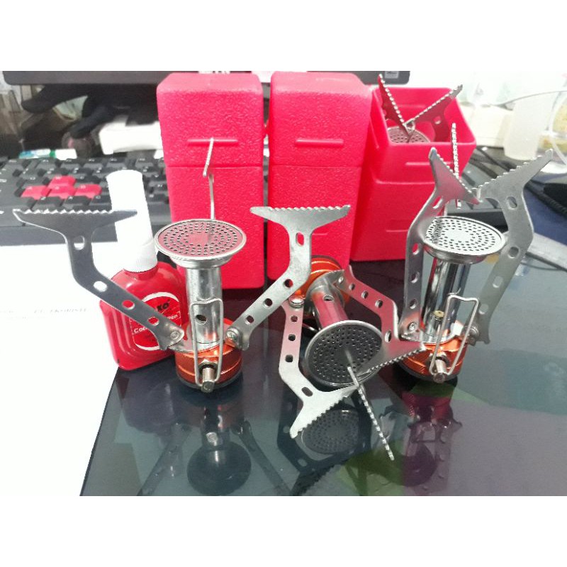 Kompor portable mini stove camping staienlees stove ultralight kompor ultralight