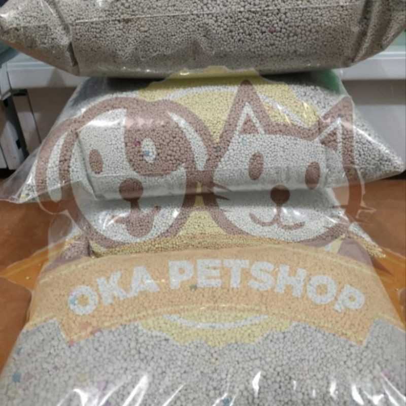 Pasir Wangi / Pasir Gumpal Kucing Repack 2kg