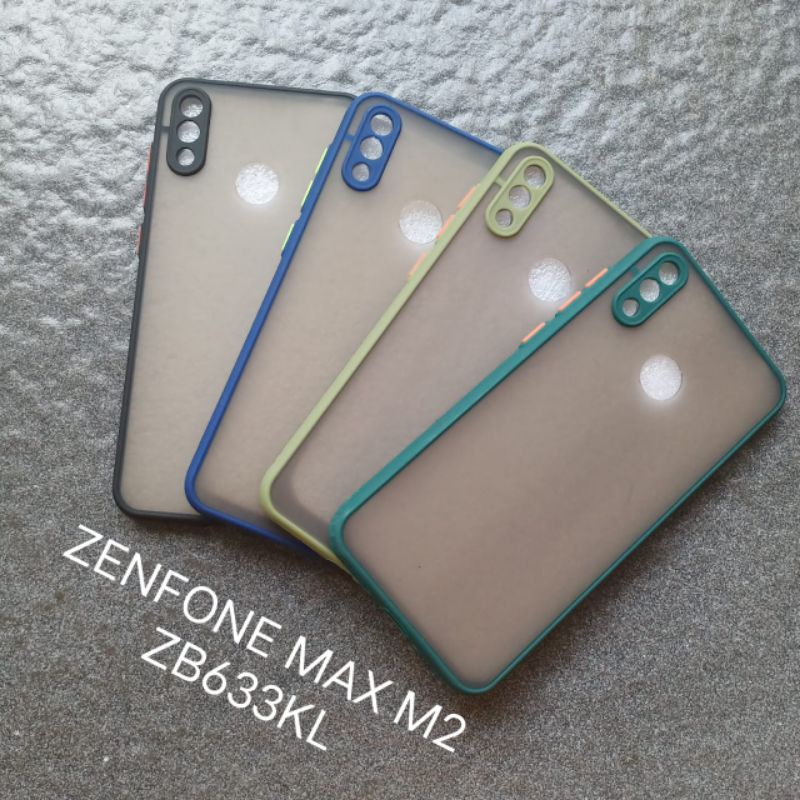 Case Asus Zenfone Max M2 ZB633KL ( 2 Model ) soft softcase softshell silikon cover casing kesing housing