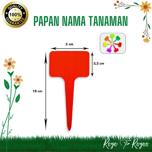 

Papan nama Board tulis Label Tanaman Bunga Tumbuhan Pohon Name Tag Tumbuhan Tanaman Kandang pohon