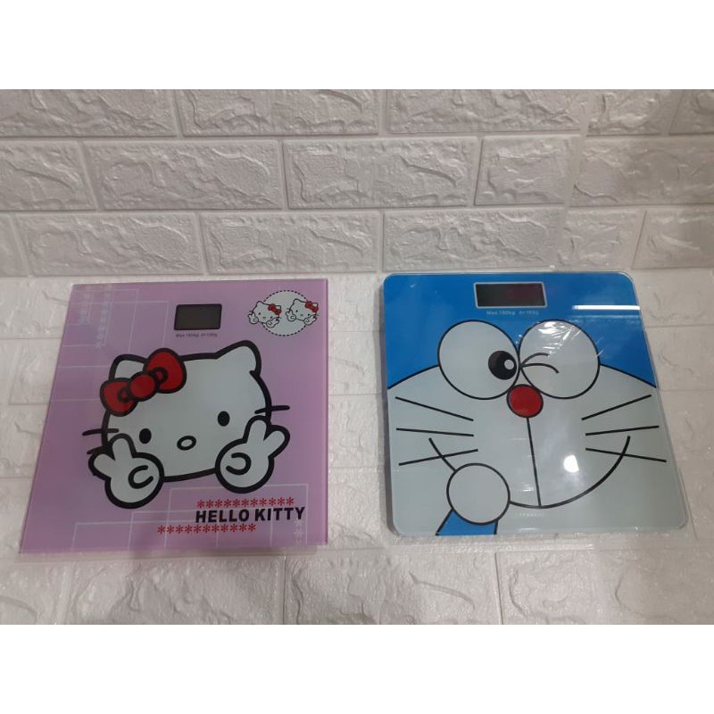 #TIMBANGAN BADAN DIGITAL DESIGN KARTUN 180 KG #
