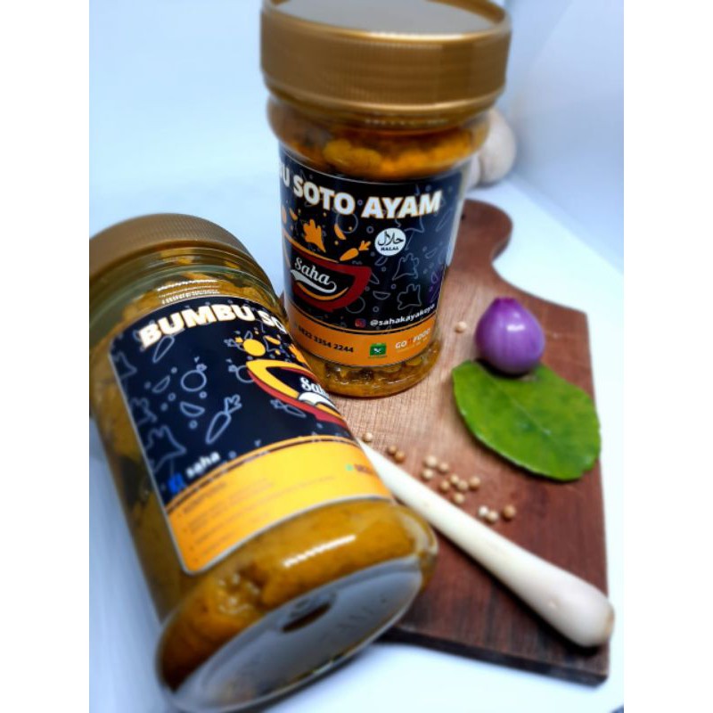 

Bumbu soto AYAM SAHA 100% bumbu alami
