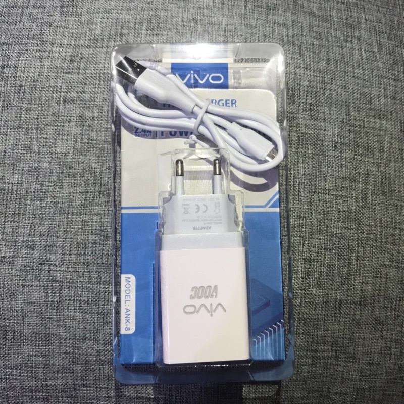 CHARGER ORIGINAL VIVO Micro USB/Type C VOOC Travel Charger