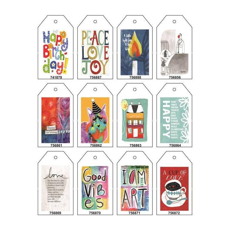 

Gift Tag / Hang Tag / Kartu Mini / Label Tag - Seri A