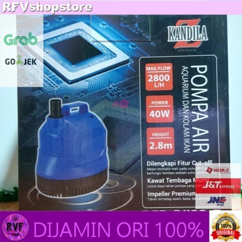POMPA AIR CELUP KOLAM IKAN AQUARIUM KANDILA POMPA KANDILA PSP 2400 Z