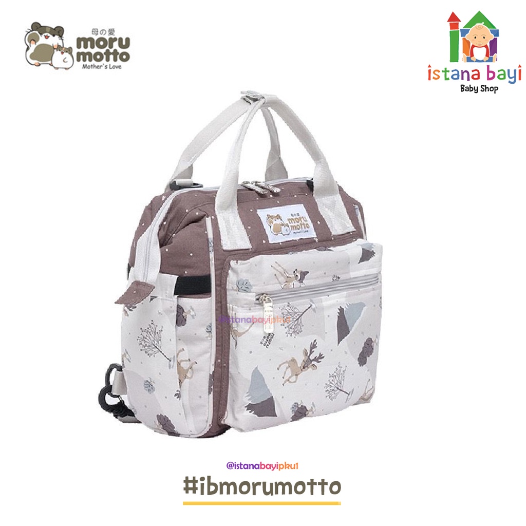 Morumotto Tas Kecil 3in1 Bambee Series MMT7008 / MMT7009 - Tas perlengakpan bayi /Diapers Bag