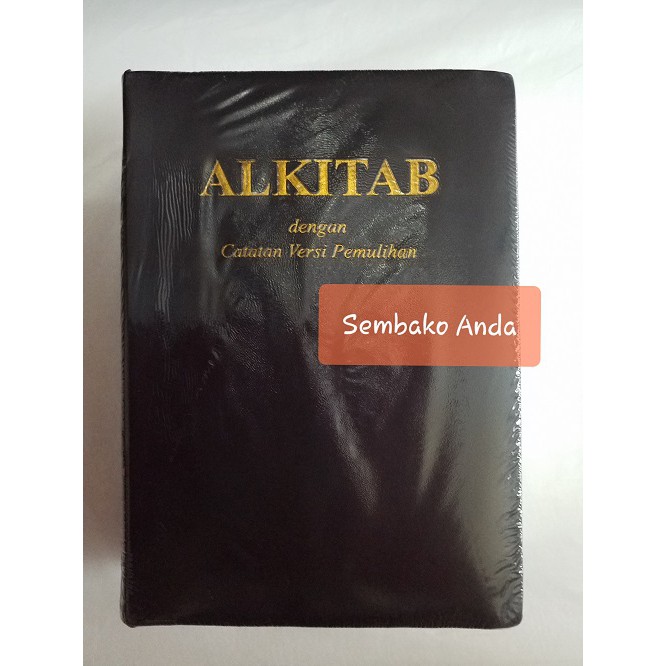 A Alkitab Perjanjian Lama Dan Baru Dengan Catatan Versi Pemulihan Witness Lee Ekonomis Shopee Indonesia