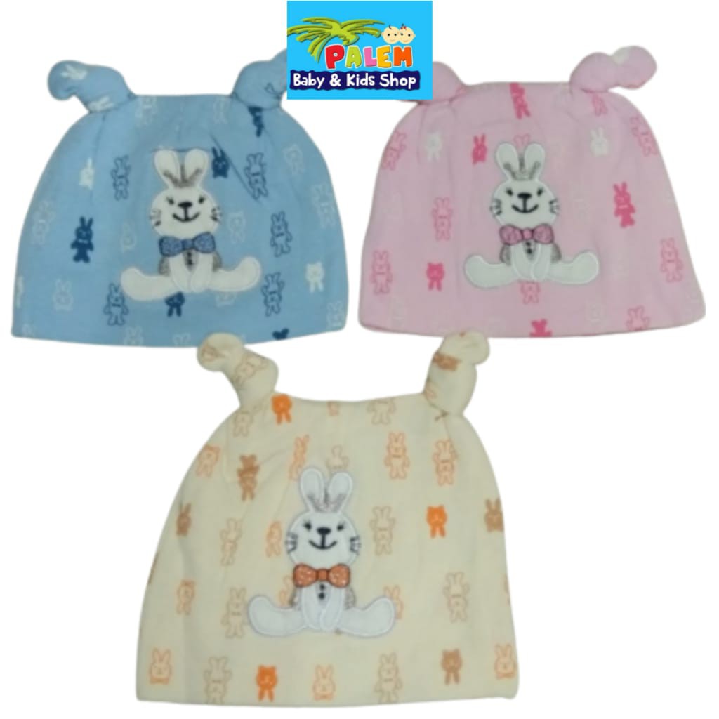 Topi kupluk baby kelinci ci 263/topi anak maenarik