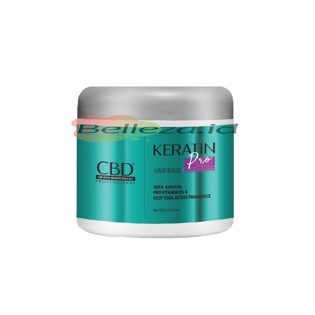 CBD Keratin Pro Daily Hair Mask / Masker Rambut Keratin 500gr
