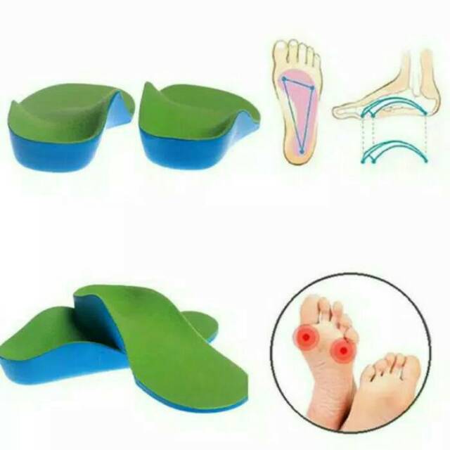 Insole arch support insole kaki lepek / kaki bebek