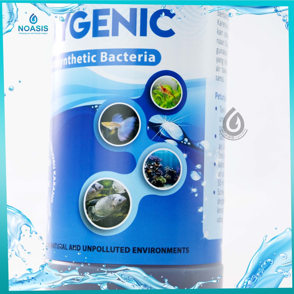 OXYGENIC 1 LITER PROBIOTIK BAKTERI STARTER KOLAM AKUARIUM AQUASCAPE 1L