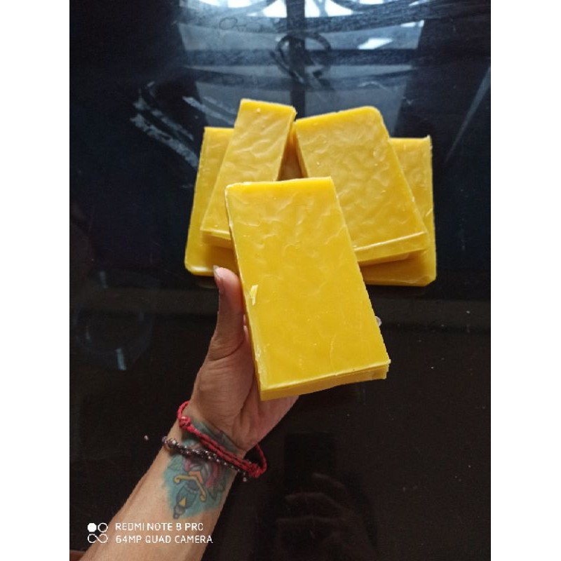 Beeswax murni-beeswax kuning 250gr