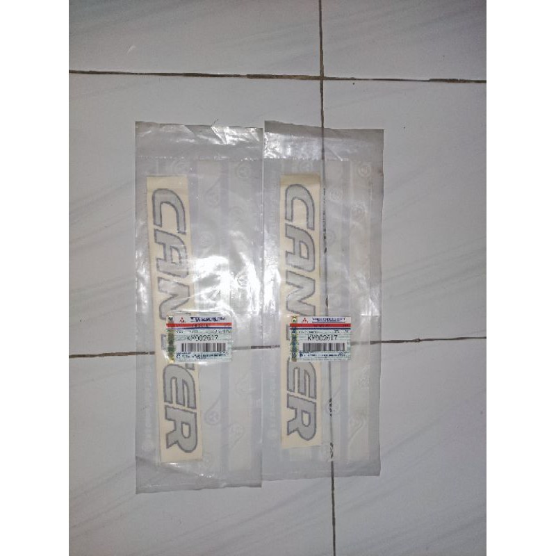 sticker stiker pintu canter ori tempelan mobil kiri kanan