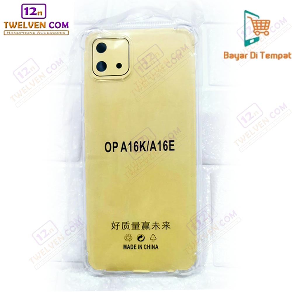 [FLASH SALE] Case Anti Crack Anti Shock Softcase Oppo A16k / A16e