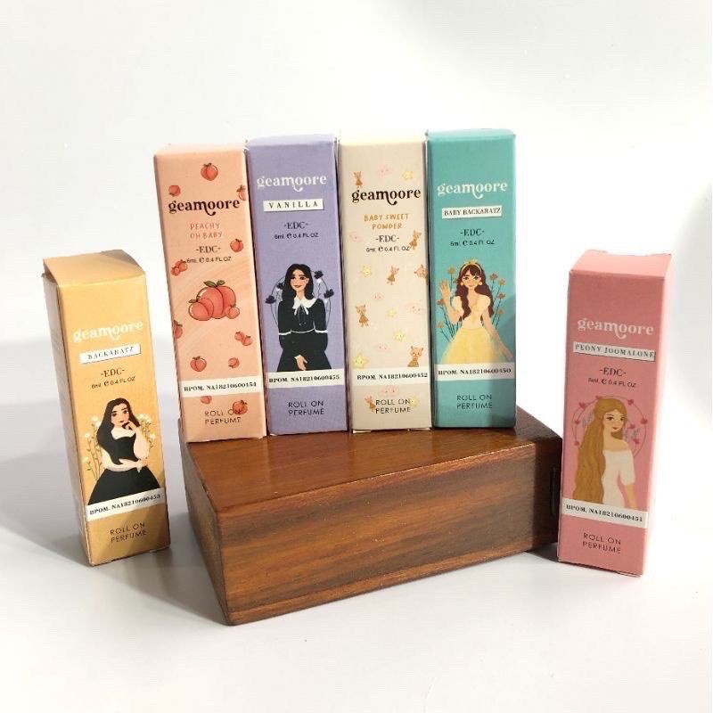 (BPOM) Inspired PARFUME GEAMOORE GEAMORE 6ml Roll On PARFUM NON ALKOHOL