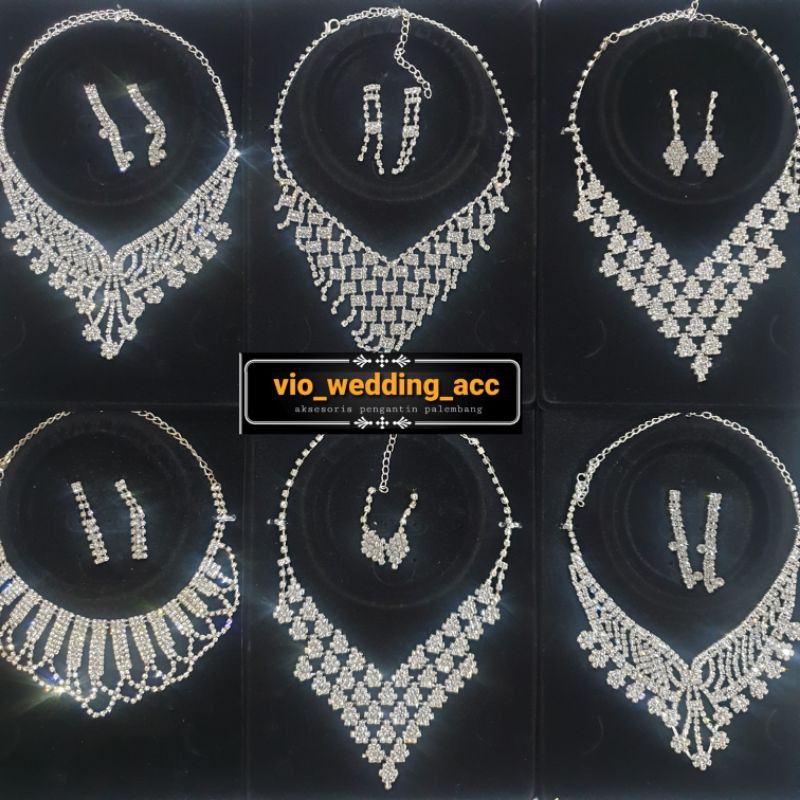 kalung set anting