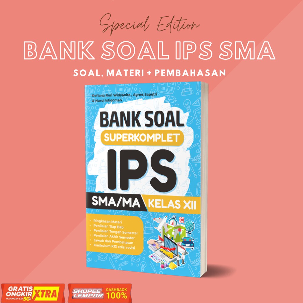 Paket Bank Soal Sma Superkomplet Ips Kelas Xi Xii Shopee Indonesia