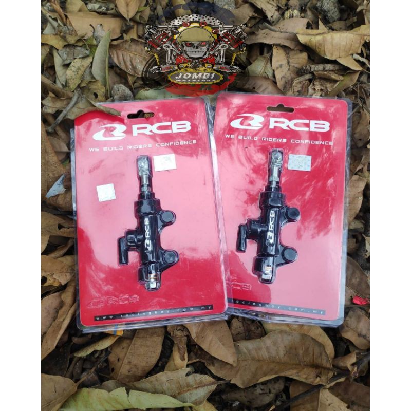 MASTER REM BELAKANG RCB (Rear Brake Pump) Racingboy (Charcoal) E-12