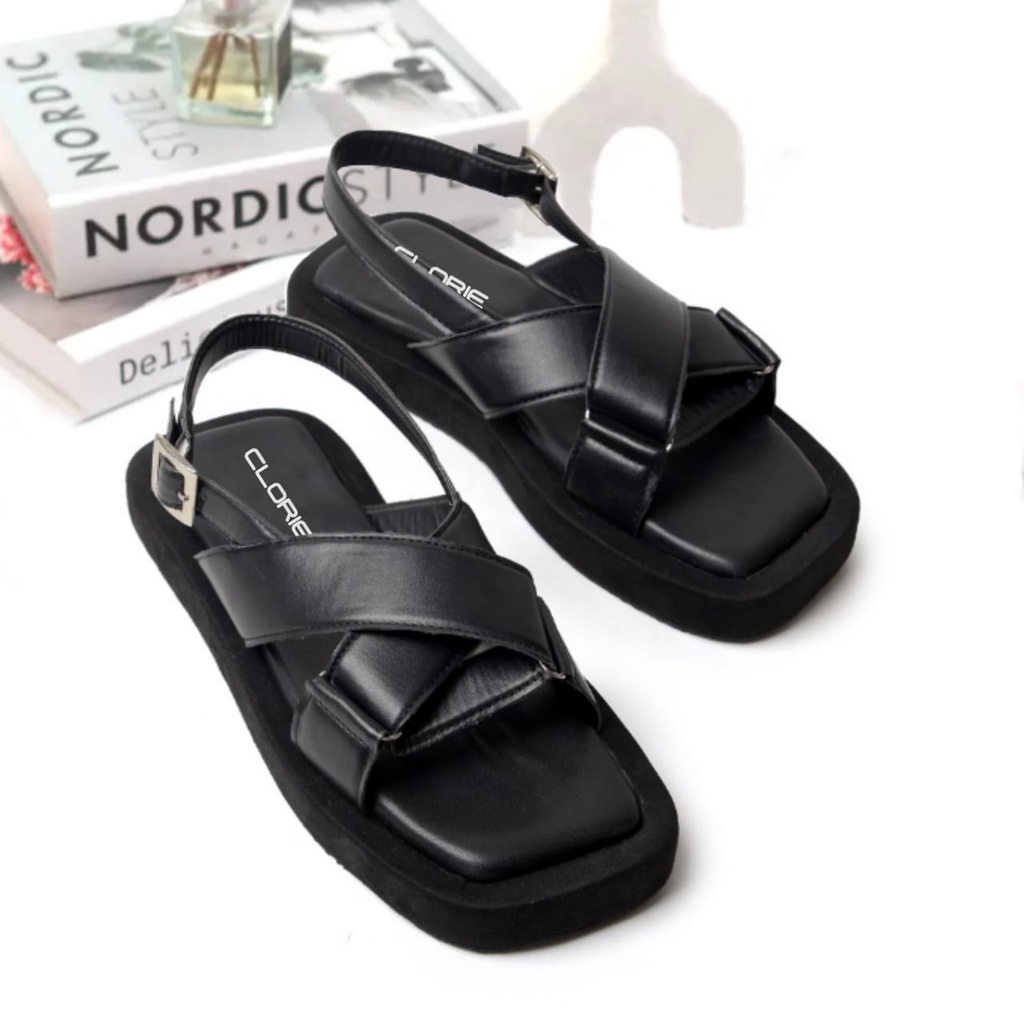 Sandal Tali Belakang Platform wanita NIKITA CLORIE