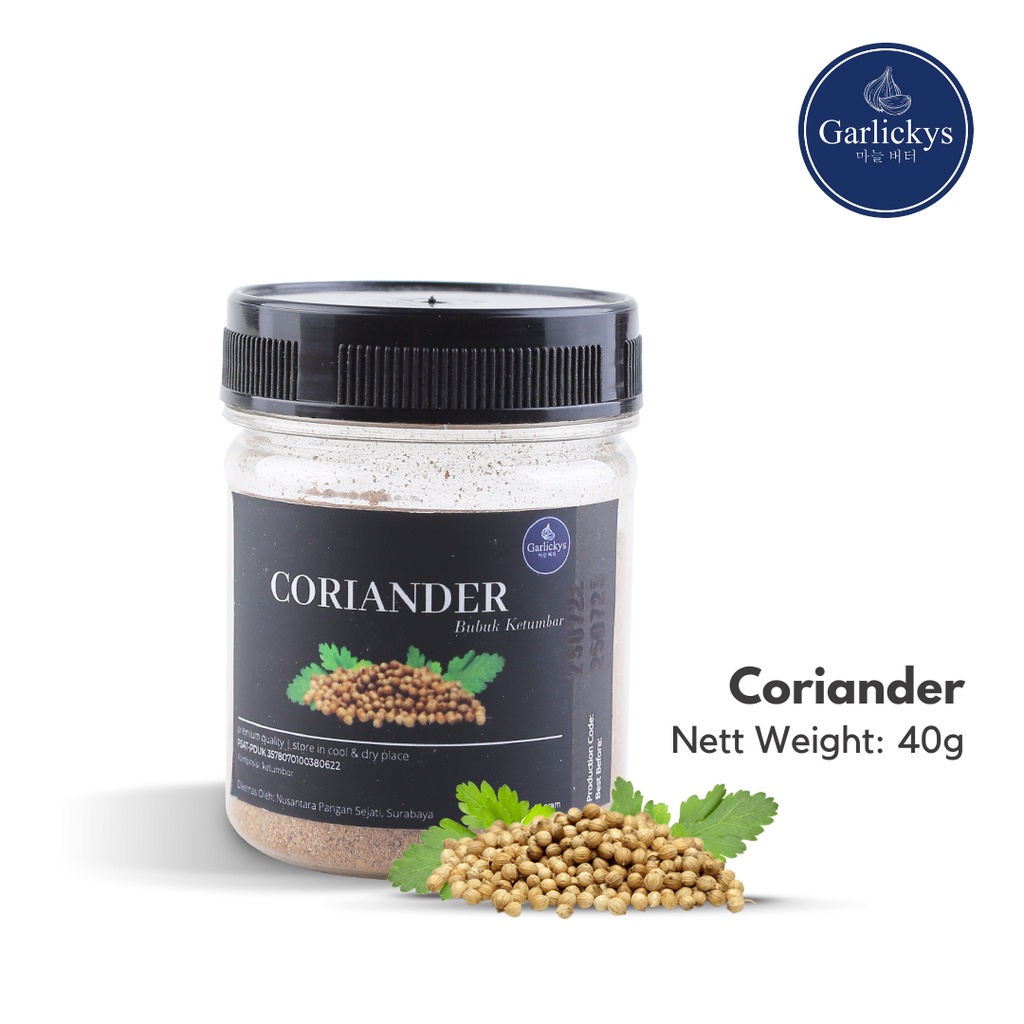 GARLICKYS Ketumbar Bubuk Coriander Powder Premium Quality Bumbu Desaku