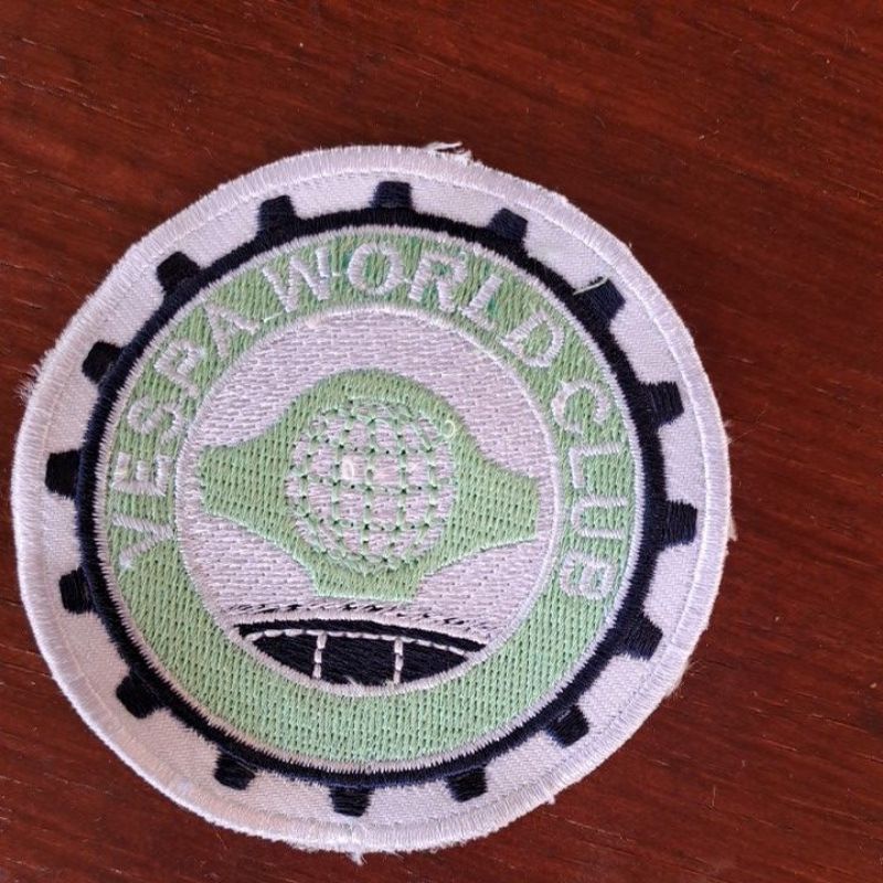 Patch / Bordir Logo Vespa World Club