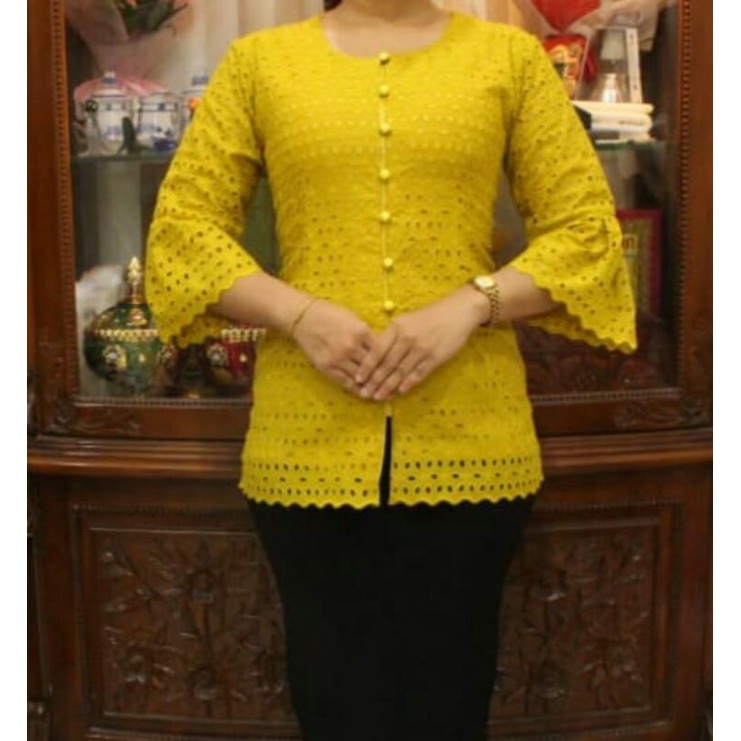 blouse katun bolong