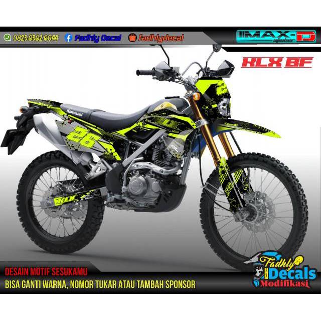 

Decal klx bf stabilo keren