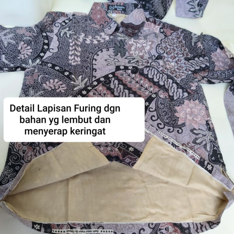 Couple Batik Kemeja dan Tunik Kualitas Premium