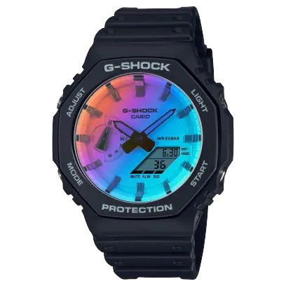 CASIO G-SHOCK GA-2100SR-1A GA 2100SR 1A ORIGINAL GARANSI RESMI