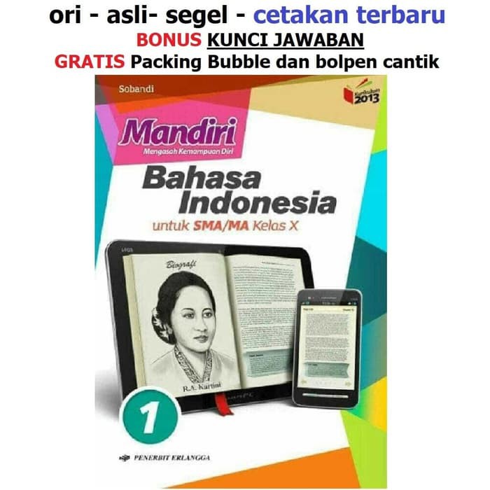 Kunci jawaban mandiri bahasa indonesia kelas 10