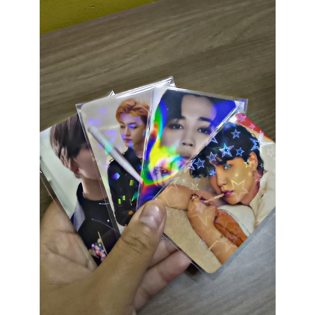 card sleeve inner sleeve plastik photocard popcorn