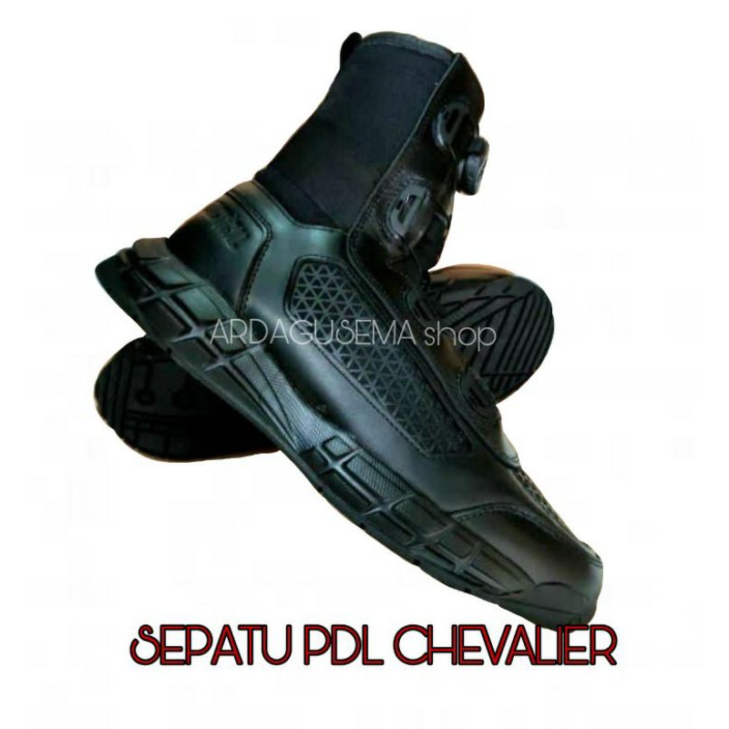 sepatu pdl TNI/sepatu boot/sepatu pdl brimob/sepatu tali putar/sepatu pdl chevalier libra/ sepatu bo