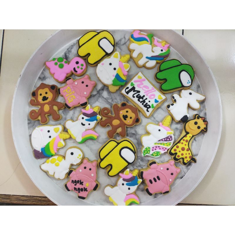 

Cookies Karakter Kartun Animal Zoo