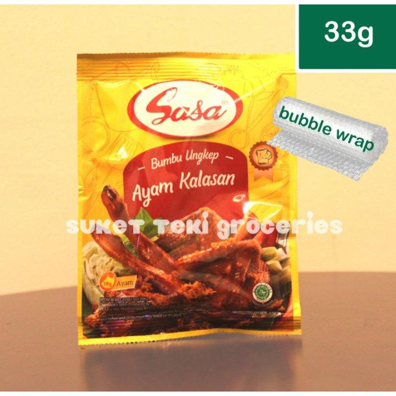 Sasa Bumbu Ungkep Ayam Kalasan / Ayam Kuning per renceng isi 10 sachet