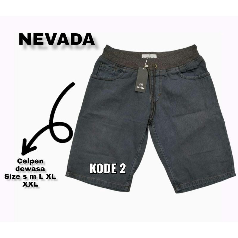 COD | CELANA PENDEK COWOK ORI NEVADA | CELANA JEANS PENDEK COWOK BRANDED BRAND MATAHARI ORI MURAH BA