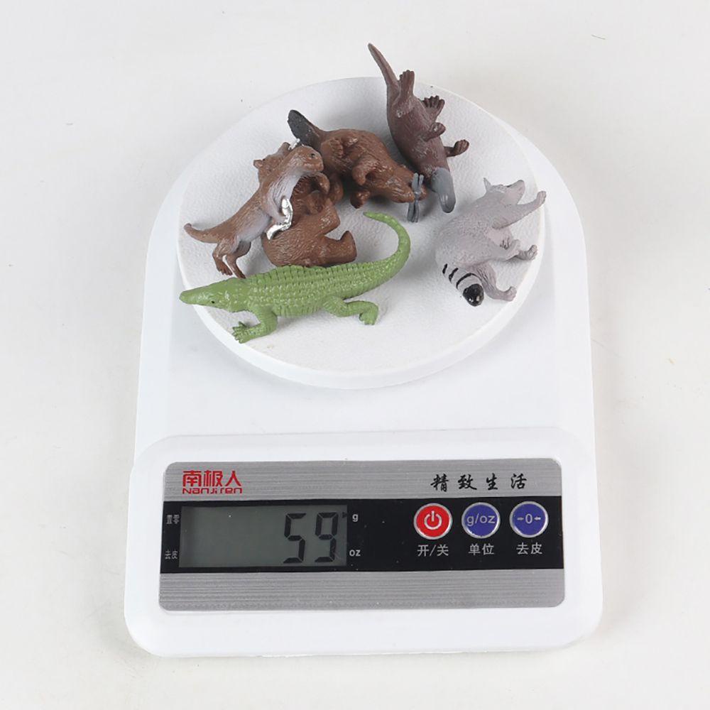 R-flower 6 / 12PCS Miniatur Koala / Raccoon / Kambing / Kambing Untuk Dekorasi Lansekap Mikro