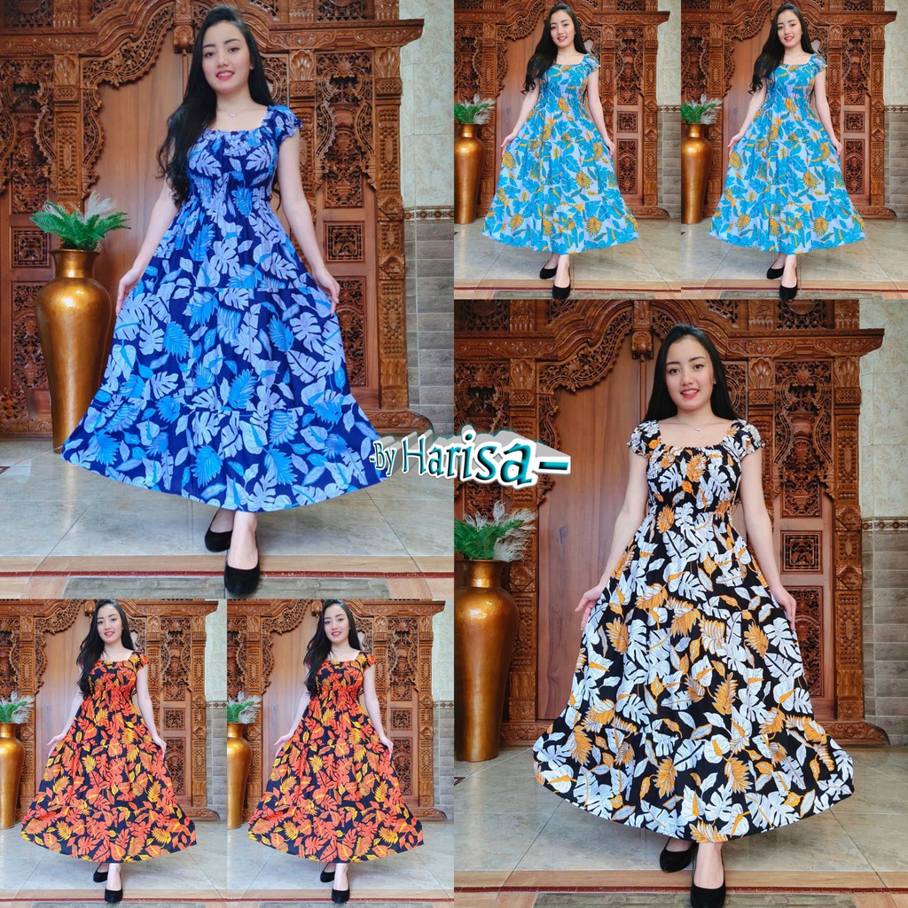 Dress Canda Palm Rayon Super