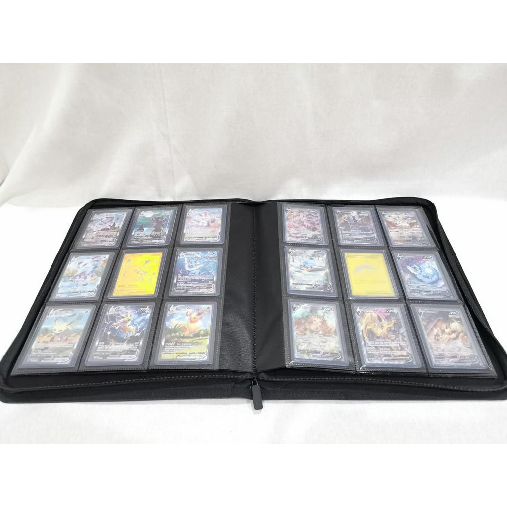 

TOPLOADER TOP LOADER ALBUM BINDER LEATHER ZIPPER ALBUM 9POCKET 12PAGE 216SLOT