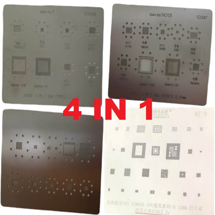 PLAT BGA XIAOMI MI / CETAKAN IC