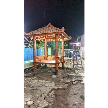 gazebo jepara gazebo kayu glugu