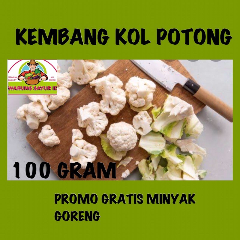 

KEMBANG KOL POTONG 100 GRAM