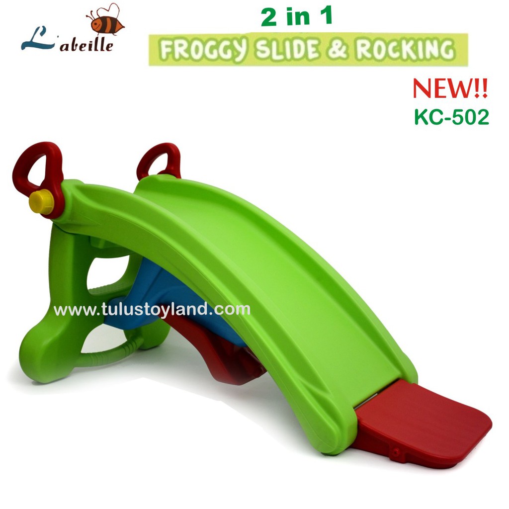 Perosotan Labeille NEW Froggy 2 in 1 Slide to Rocker Kuda Kudaan