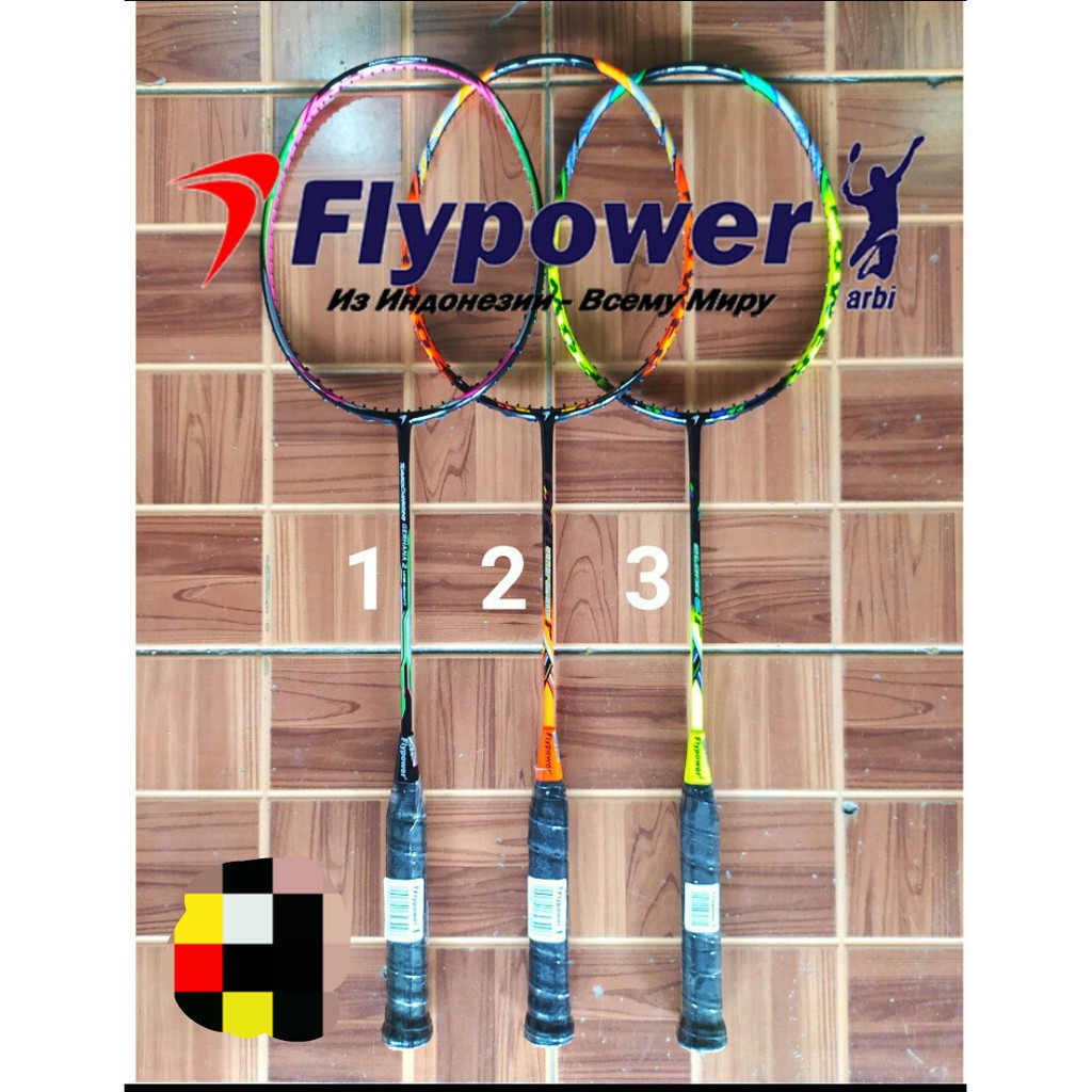 Raket badminton FLYPOWER 100% Original