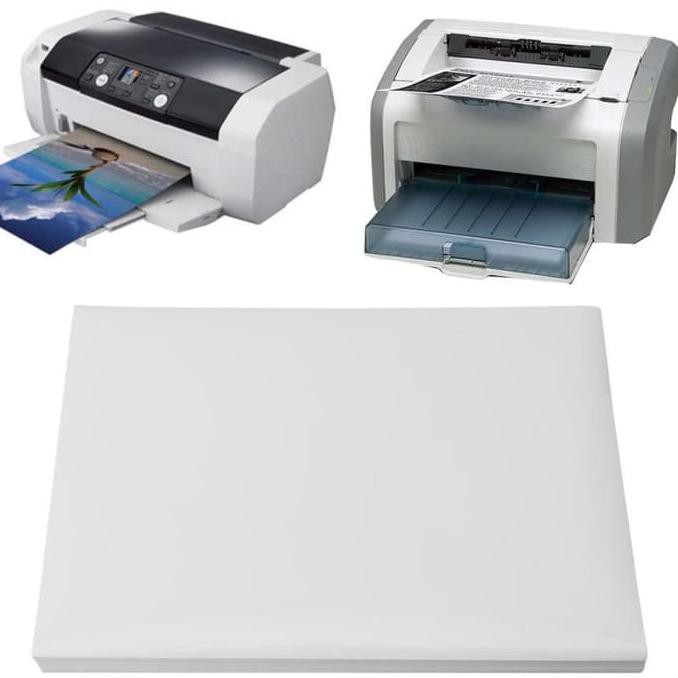 

100 Lembar Stiker Kertas Motif Print Ukuran A4 Dengan Perekat High Cahilpati
