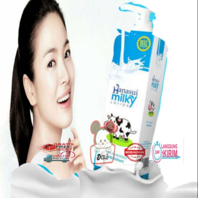 HANASUI MILKY HAND LOTION 240ML