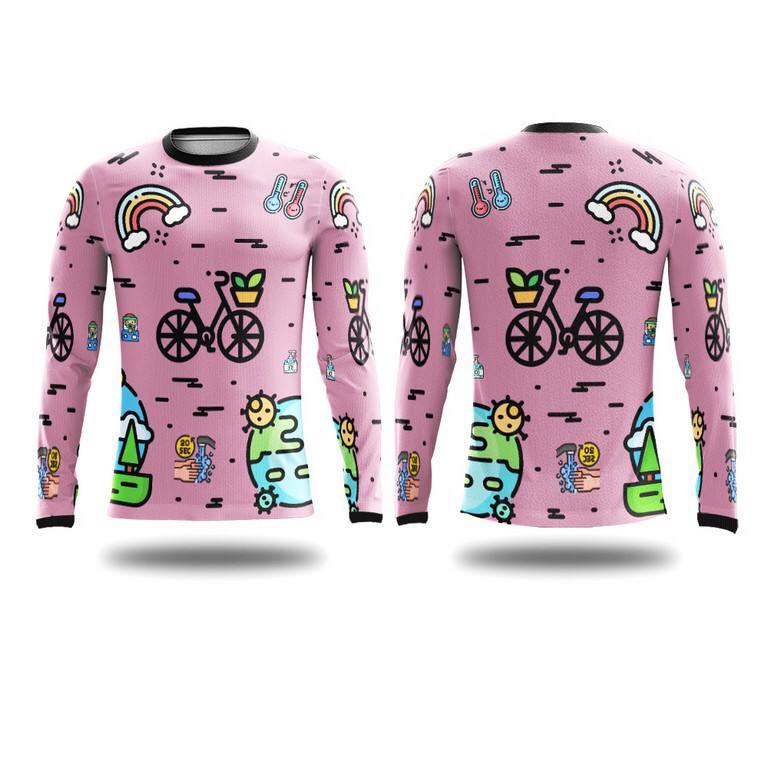 Jersey Sepeda Wanita Custom | Baju Sepeda | Kaos Sepeda | Seragam Sepeda Wanita | NEW FANCY