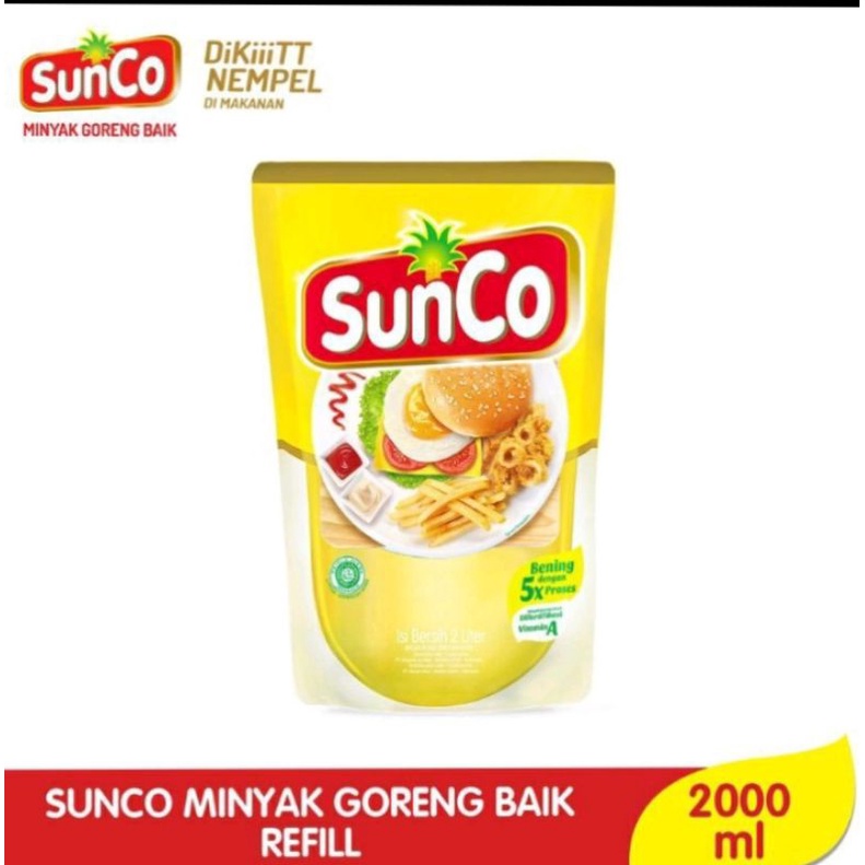 

SUNCO MINYAK GORENG REFILL 2 LITER