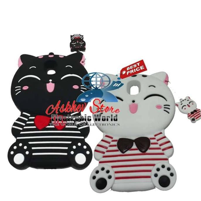 Case 4D Karakter Cat Kucing Samsung J7 Pro J730 Softcase Soft 3D