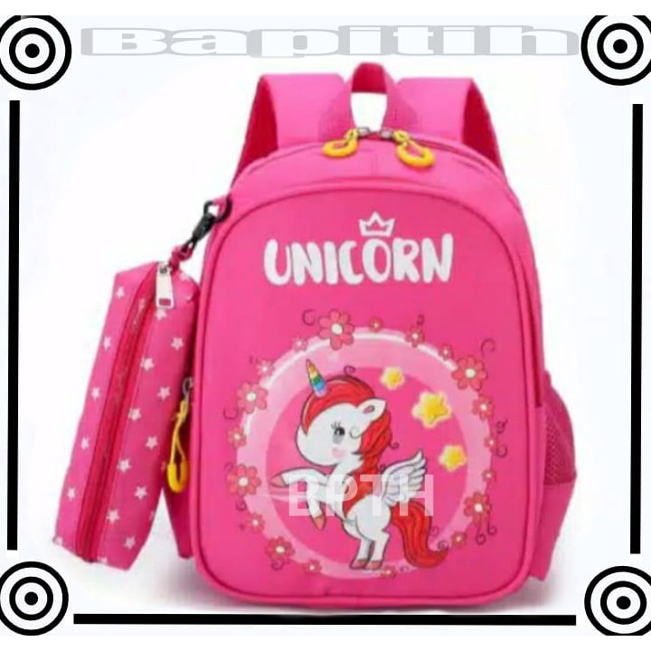 BPT/ Unicorn - Tas Anak Sekolah Perempuan SD/TK murah Tas Sekolah Ransel Tas Anak Perempuan new terbaru terlaris backpack tas