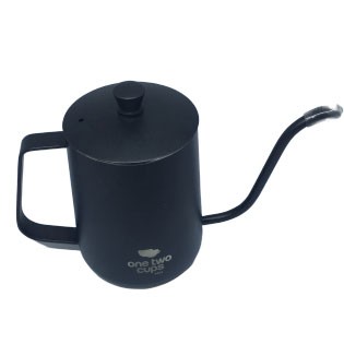 BISA COD Coffee Maker Pot Long Mouth Drip Kettle Teko Kopi Barista 600ml - One Two Cups 8408